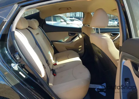 2013 Hyundai Elantra Gls/Limited из США, поврежденный, VIN KMHDH4AE4DU534897